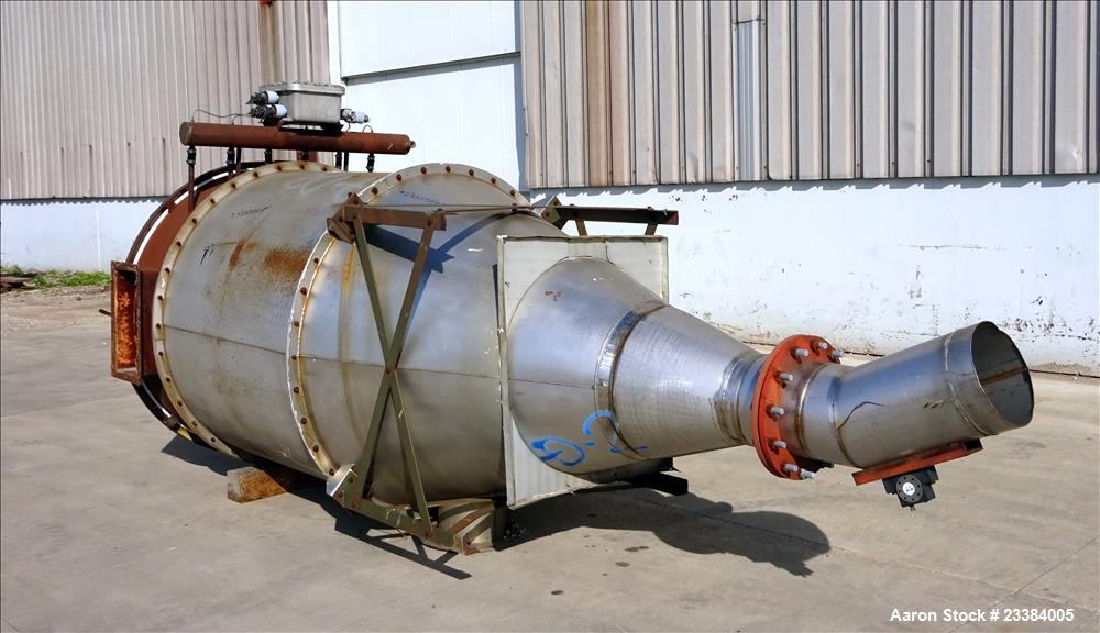 Used Mac Pulse Jet Dust Collector, 304 Stainless Steel, Model 39RTC32