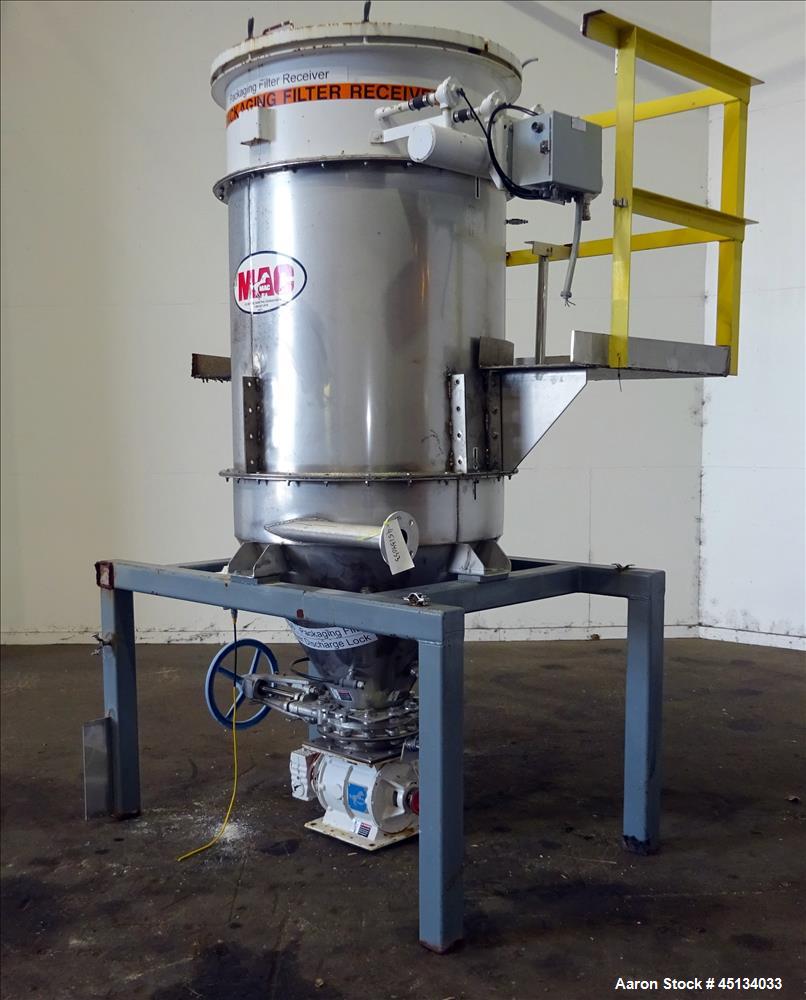 Used MAC Process Dust Collector, Model 36RT14-STY3-CG.