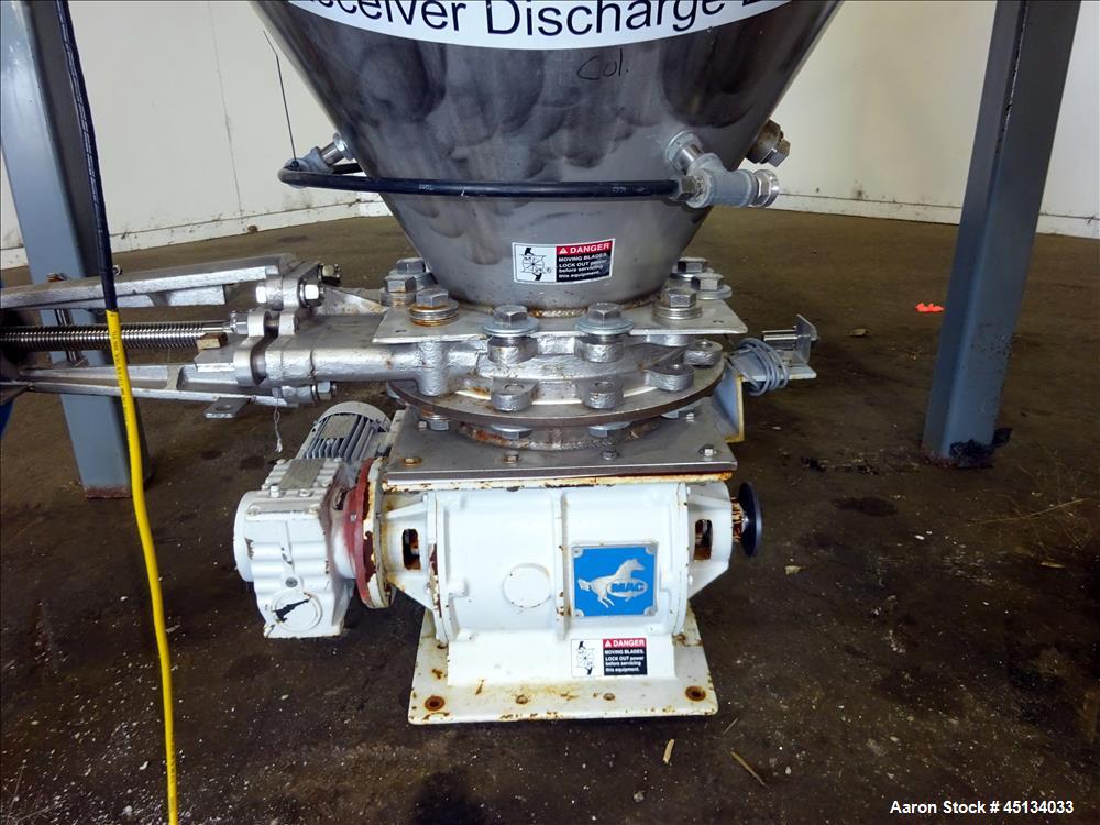 Used MAC Process Dust Collector, Model 36RT14-STY3-CG.
