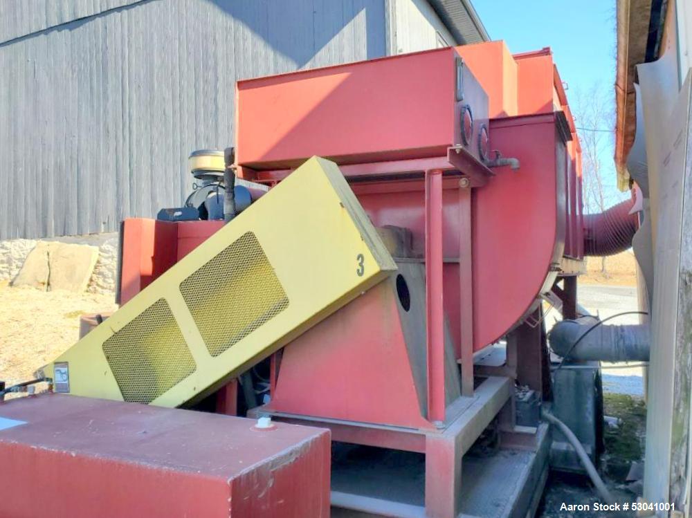 Used- Marco Dustmaster 28,000 CFM Tier 4 Diesel Dust Collector. 120 hp Tier 4 diesel Perkins engine. Part number 4010348, Bu...