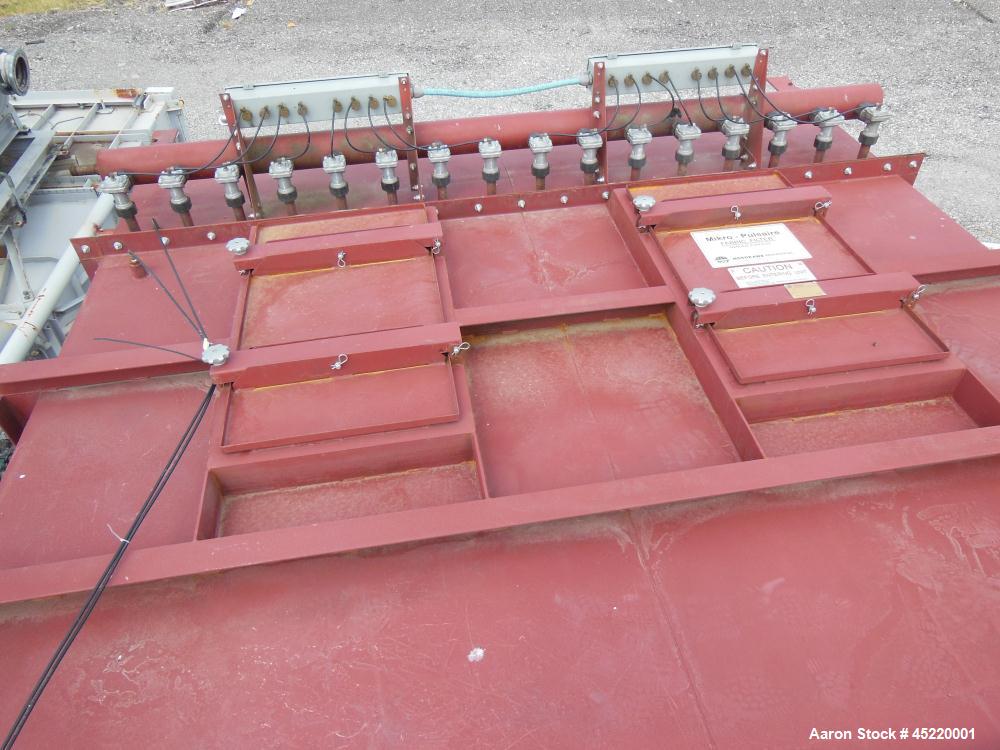 Used Carbon Steel Hosokawa Mikro-Pulsaire Pulse Jet Dust Collector