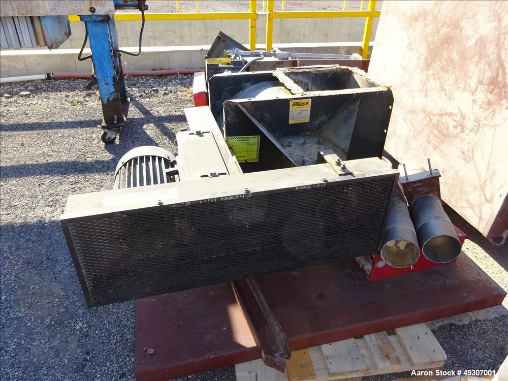 Used Micro-Pulsaire Pulse Jet Dust Collector, Model 64S-8, Carbon Steel.