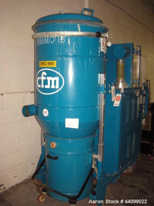 Used- Nilfisk industrial vacuum cleaner, model 3997 AC, approximately 66 sq ft surface area, 23 kw blower, 440V, 3 phase, po...