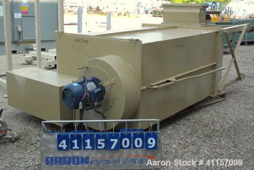 Used N.R. Murphy Manual Shaker Dust Collector, model MKAW-340-2D, 340 square feet filter area. Carbon steel housing 50" long x 38" wide x 72" tall. (48) approximately 5-1/2" diameter x 64" long bags....