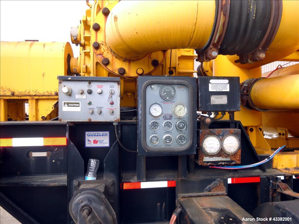 Used Heavy-Duty Trailer Mounted Vacuum Loader for pneumatic removal of virtually any dry materials, sludges and liquids from remote and inaccessible locations through suction lines.  Lines are 8" dia...