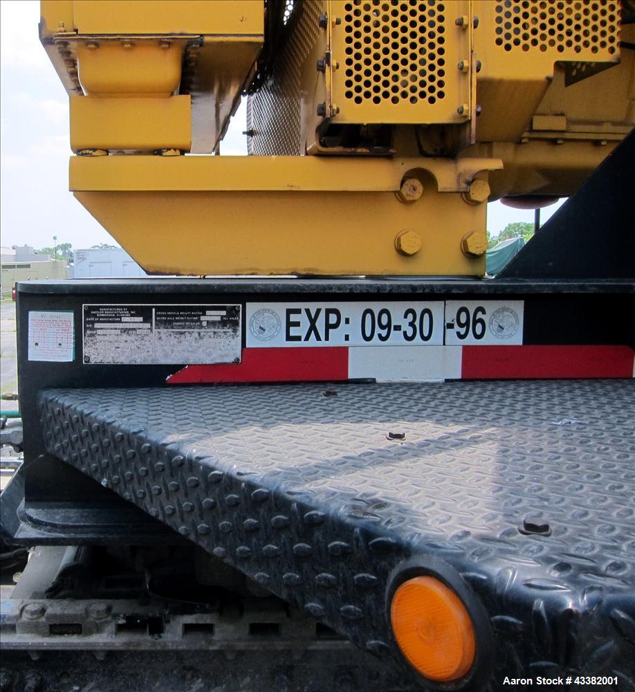 Used Heavy-Duty Trailer Mounted Vacuum Loader for pneumatic removal of virtually any dry materials, sludges and liquids from remote and inaccessible locations through suction lines.  Lines are 8" dia...