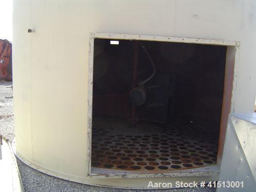 Used Pneumafil 59,963 cfm, model RAFIL 13.5-460-12, dust filter with 15 hp reverse air blower. 1/3 hp motor drive, reverse air cleaning plenum, clean air access door, particle deflector, dust dischar...