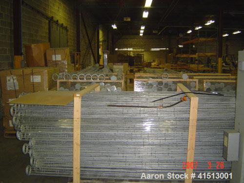 Used Pneumafil 59,963 cfm, model RAFIL 13.5-460-12, dust filter with 15 hp reverse air blower. 1/3 hp motor drive, reverse air cleaning plenum, clean air access door, particle deflector, dust dischar...