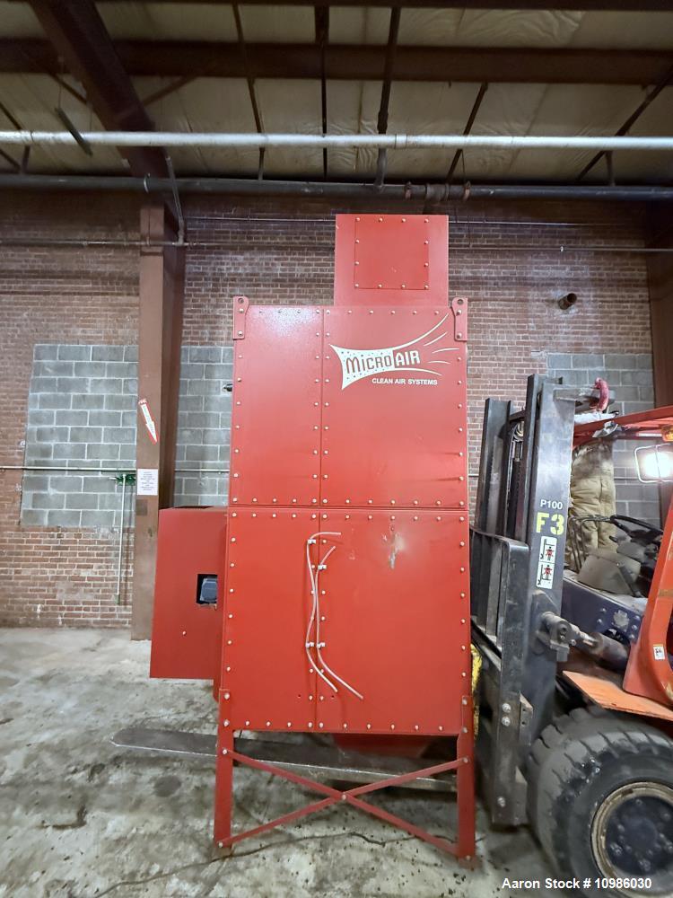 Buy Used Micro Air RP8 Dust Collector – 2,000 Sq Ft Filter Area System