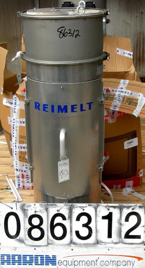 Unused-UNUSED: Reimelt bin vent dust collector, model Jet Filter, stainless steel. Approx 12 square feet filter area. Housin...