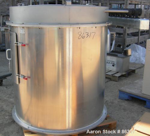 Used Unused- Aluminum Reimelt Bin Vent Dust Collector,  Model Jet Filter