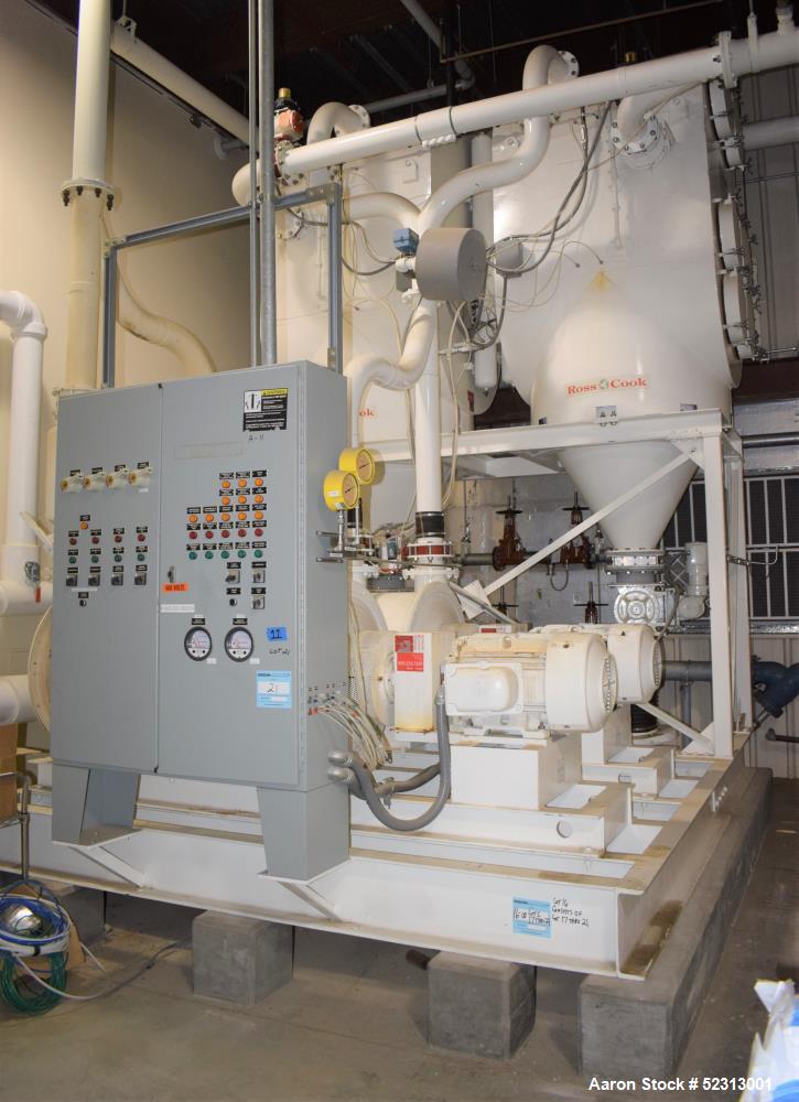 Used-Ross Cook Dust Collector System,