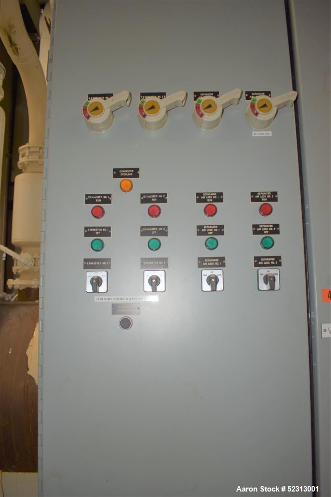 Used-Ross Cook Dust Collector System,