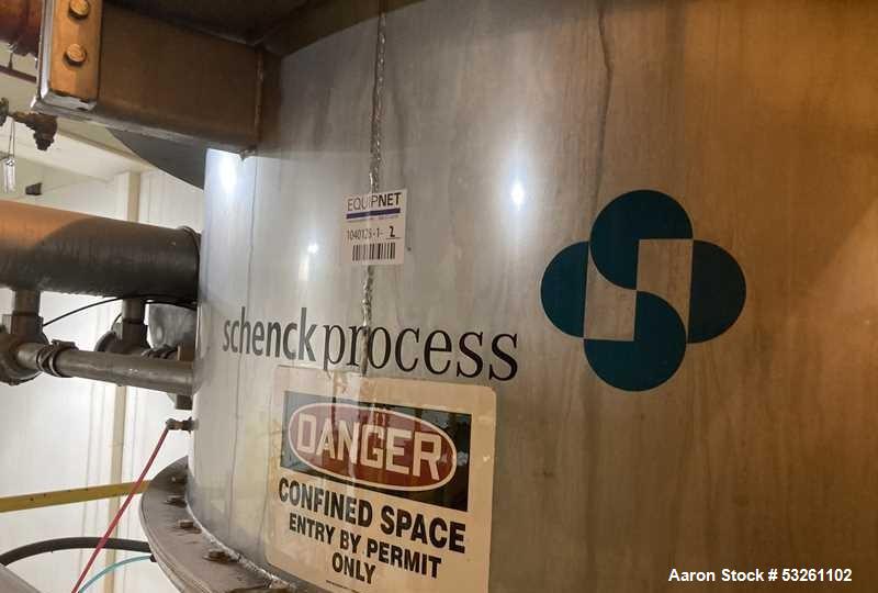 Used Schenck Process Mikro-Pulsaire 3,000 ACFM Stainless Steel Pulse Jet Dust Collector – S-5210