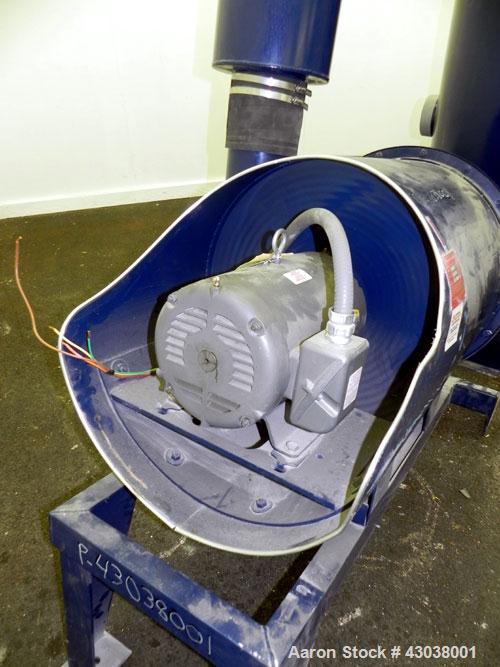 Used Spencer Turbine Series B Industravac Stationary Vacuum System, Model SB-620B, Carbon Steel. Consists of: (1) Multi-stage vacuum producer, approximate 430 SCFM, driven by a 20 hp, 3/60/208-230/46...