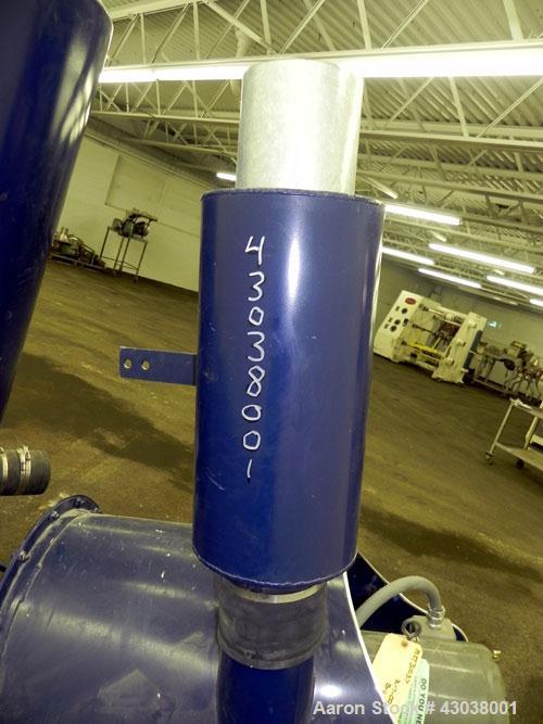 Used Spencer Turbine Series B Industravac Stationary Vacuum System, Model SB-620B, Carbon Steel. Consists of: (1) Multi-stage vacuum producer, approximate 430 SCFM, driven by a 20 hp, 3/60/208-230/46...