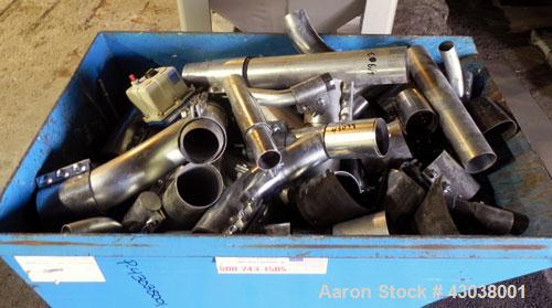 Used Spencer Turbine Series B Industravac Stationary Vacuum System, Model SB-620B, Carbon Steel. Consists of: (1) Multi-stage vacuum producer, approximate 430 SCFM, driven by a 20 hp, 3/60/208-230/46...