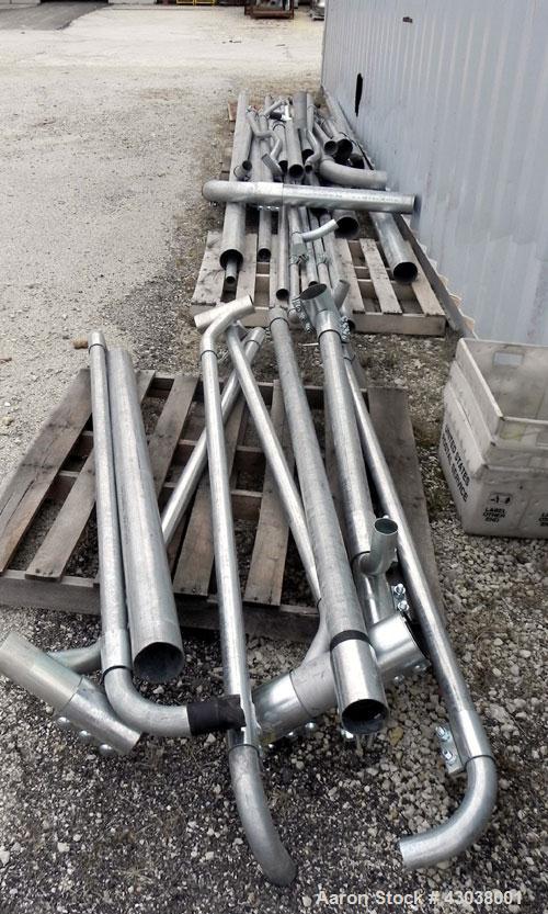 Used Spencer Turbine Series B Industravac Stationary Vacuum System, Model SB-620B, Carbon Steel. Consists of: (1) Multi-stage vacuum producer, approximate 430 SCFM, driven by a 20 hp, 3/60/208-230/46...