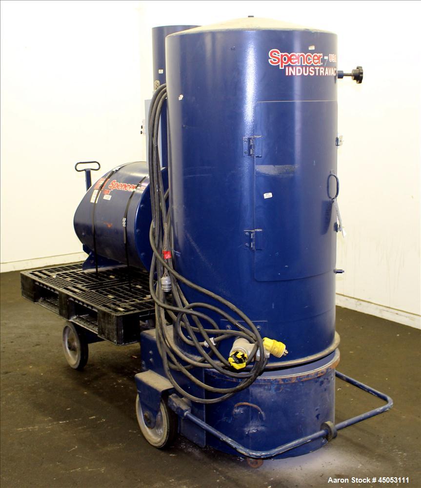 Used Carbon Steel Spencer Turbine Industravac Portable Vacuum System