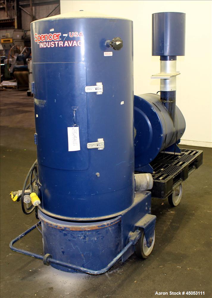 Used Carbon Steel Spencer Turbine Industravac Portable Vacuum System