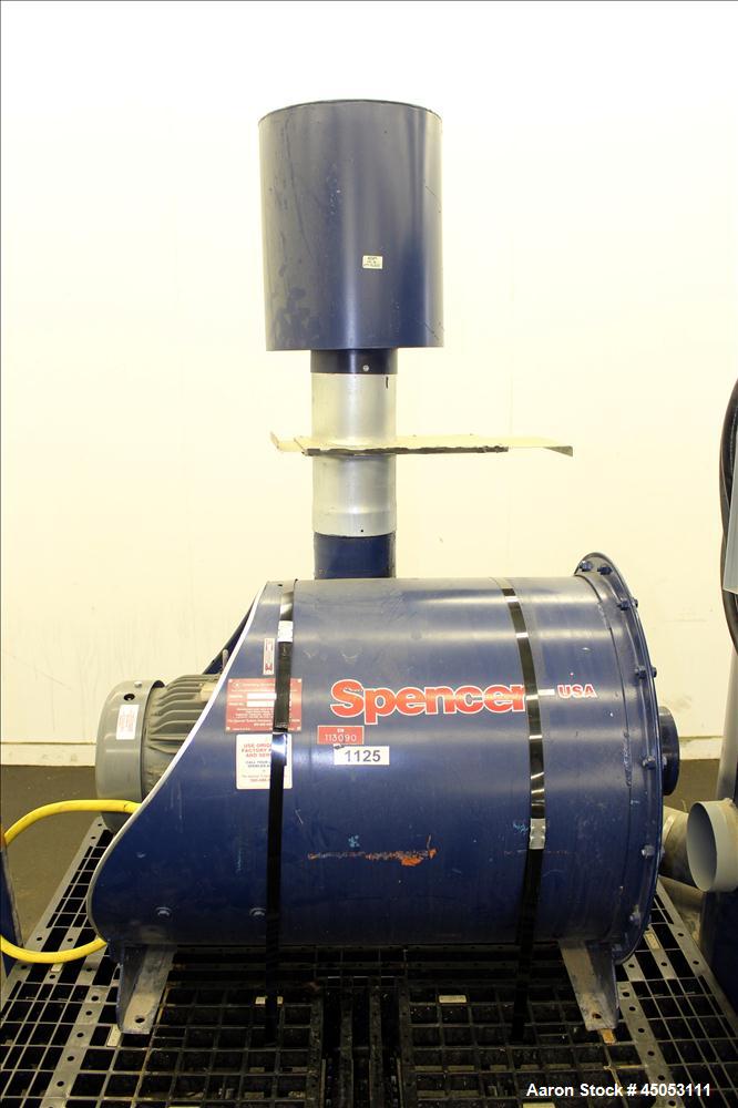 Used Carbon Steel Spencer Turbine Industravac Portable Vacuum System