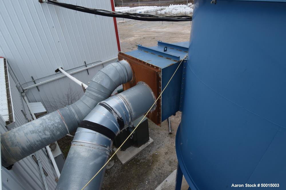 Used Torit Donaldson RF Baghouse Model 232RFW-10 Dust Collector.