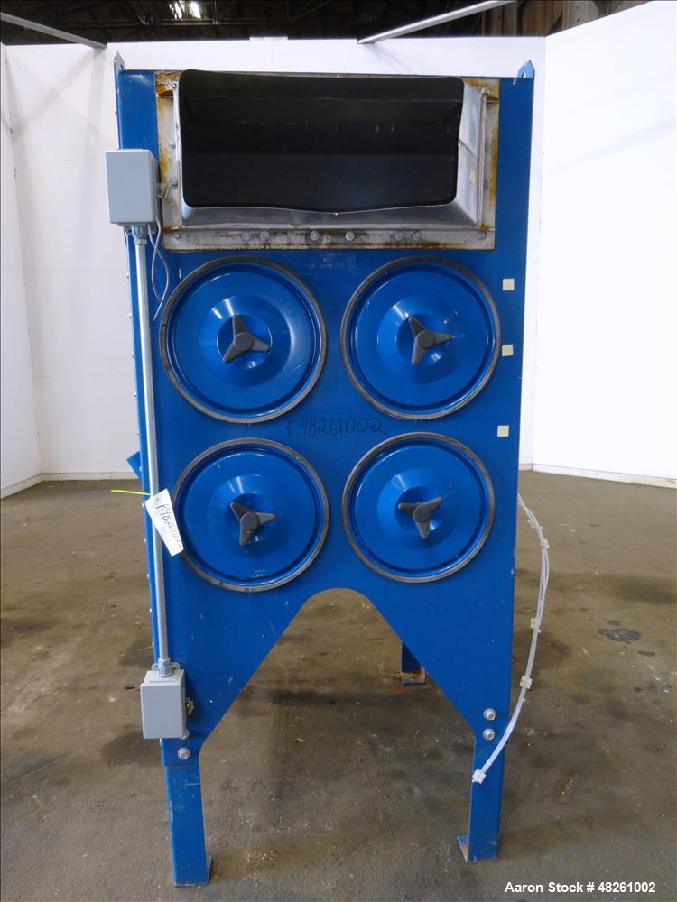 Used Torit Donaldson Downflo Cartridge Dust Collector, Model 2DF4, Carbon Steel