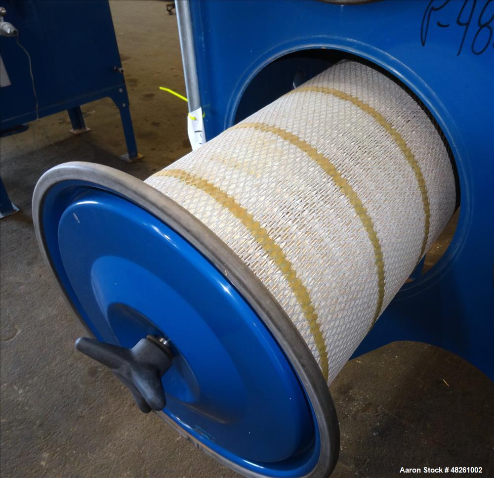 Used Torit Donaldson Downflo Cartridge Dust Collector, Model 2DF4, Carbon Steel