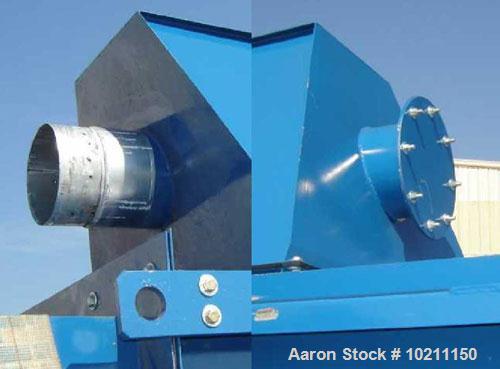 Used Torit Bag Type Dust Collector, Model 36PJD.  270 Square foot filter area, 30 bags measuring approximately 72" long.  This is an abrasion resistant impact inlet collector with an initial impact w...