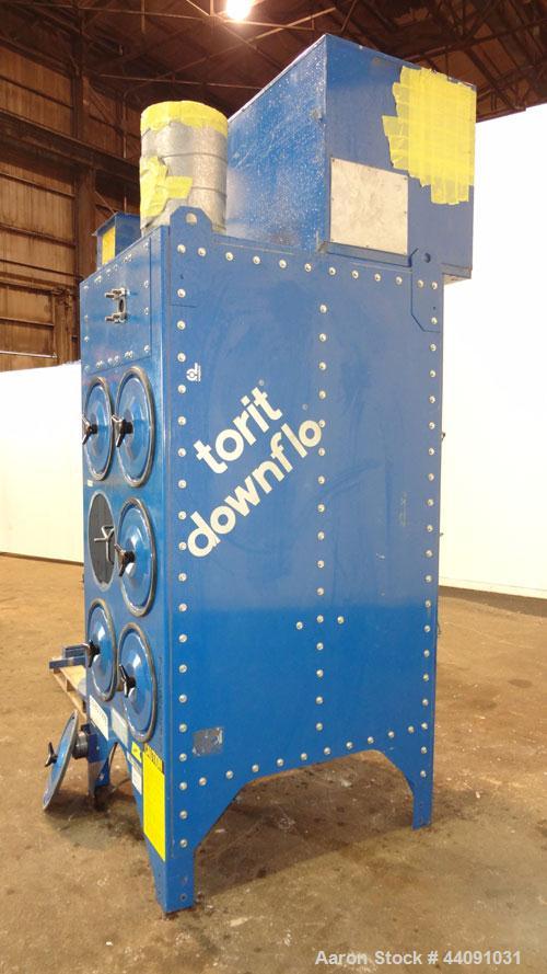 Used- Torit Downflo Cartridge Type Dust Collector, Model 3DF6, 1356 Square Feet Filter Area, Carbon Steel. Approximately 270...