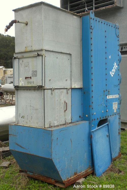 Used- Torit Downflo Cartridge Type Dust Collector, Model 3DF6, 1356 square feet filter area, carbon steel. Approximately 270...