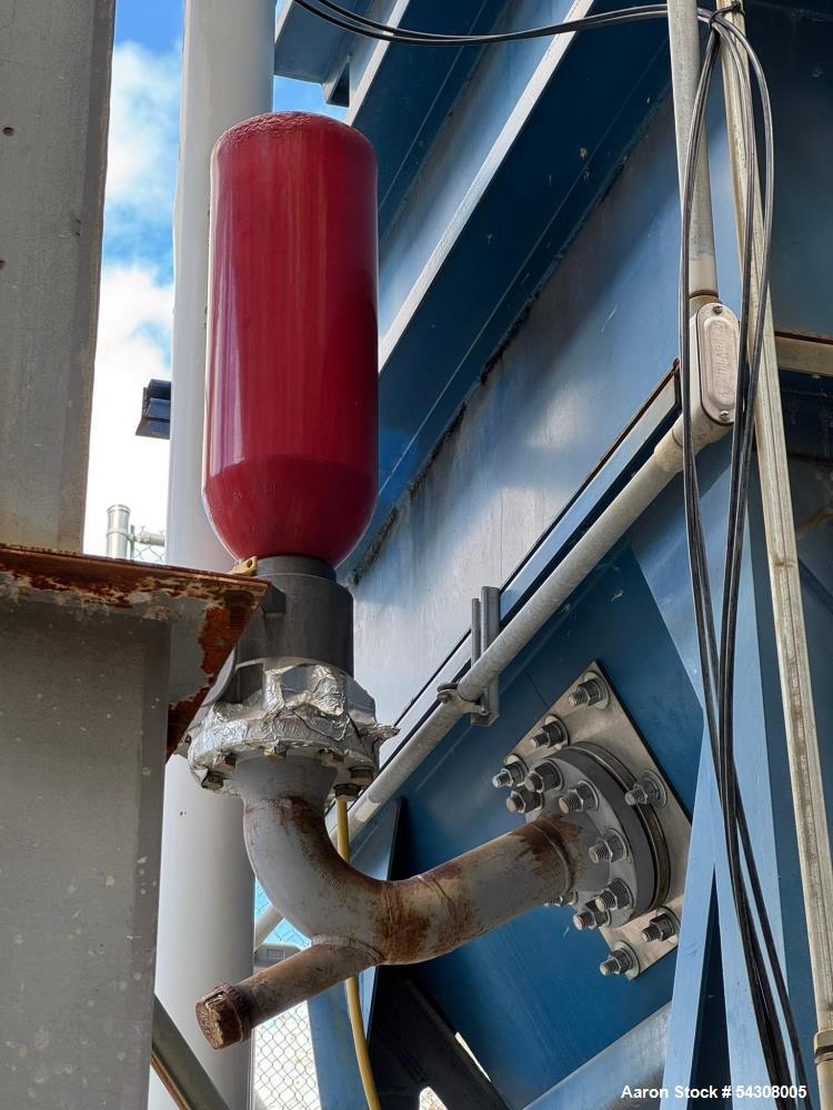 Used Donaldson Torit Dust Collector, Model 80-HPT. Filter area 795 square feet. Clean Air 8,000 - 12,800 cfm. Approximate (80) 8' long filter bags. Serial# IG650028. With panel.