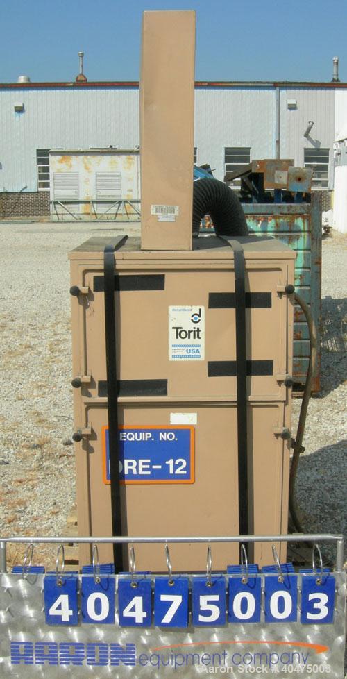 Used- Torit Self-Contained Cabinet Type Dust Collector, model 84, carbon steel. Envelope type filters providing 150 square f...