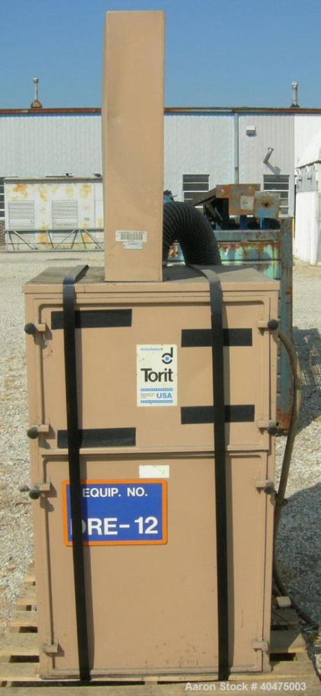 Used- Torit Self-Contained Cabinet Type Dust Collector, model 84, carbon steel. Envelope type filters providing 150 square f...