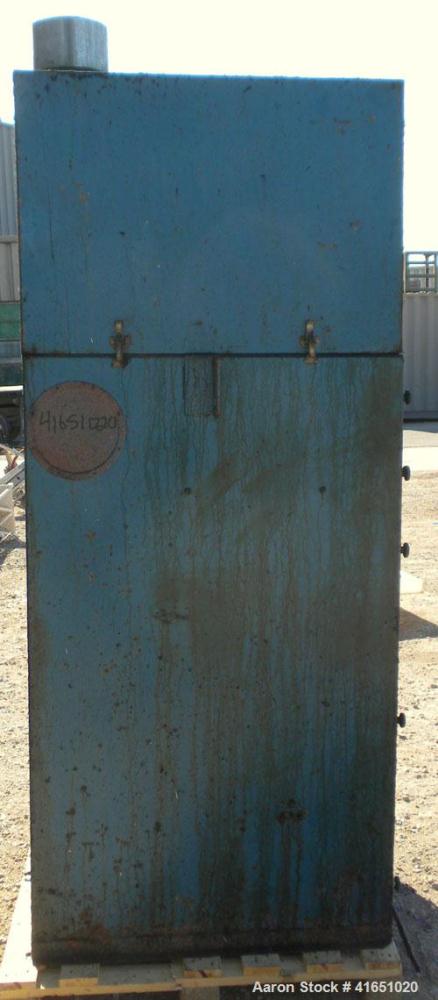 Used Torit Self-Contained Cabinet Type Dust Collector, model 90-5 CAB, carbon steel. Envelope type filters providing 250 square feet filter area, 1600-2000 cfm air volume. Housing measures 40" x 26" ...