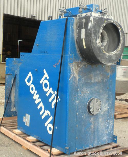 Used- Torit Downflo Cartridge Type Dust Collector, model DFT2-8, 1520 square feet filter area, carbon Steel. Housing measure...
