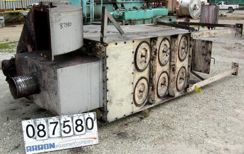 USED: Torit downflo cartridge type dust collecter, model DFT3-12. 2,280 square feet filter area, approximately 1,525 - 9,450 CFM range. Carbon steel housing measures 54" X 40" X 74" straight side. To...
