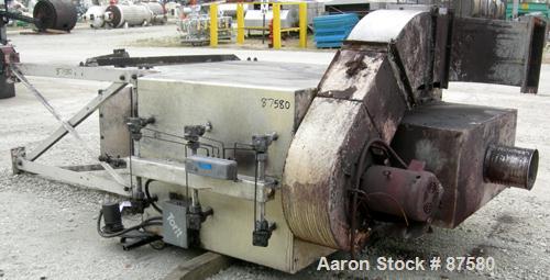 USED: Torit downflo cartridge type dust collecter, model DFT3-12. 2,280 square feet filter area, approximately 1,525 - 9,450 CFM range. Carbon steel housing measures 54" X 40" X 74" straight side. To...