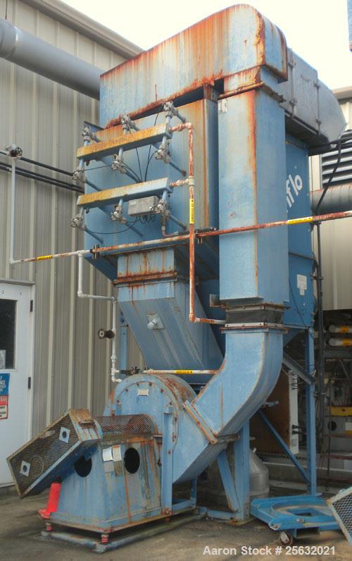 Used- Torit Downflo II Cartridge Type Pulse Jet Dust Collector, model DFT3-18, carbon steel. 3420 square feet filter area, n...