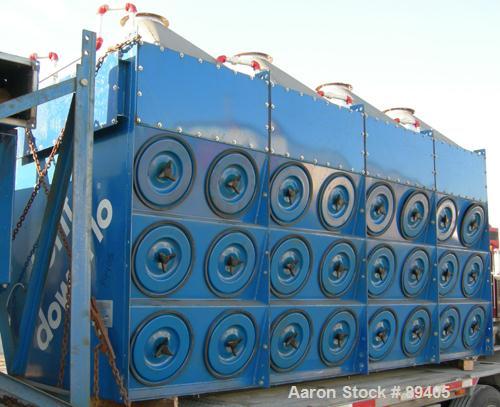 USED: Torit downflo cartridge type dust collector, model DFT3-48.  9,120 square feet filter area, 6,100-37,800 CFM range.  Carbon steel housing measures 160"  x 48" x 57" straight side.  (24) cartrid...