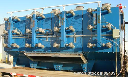 USED: Torit downflo cartridge type dust collector, model DFT3-48.  9,120 square feet filter area, 6,100-37,800 CFM range.  Carbon steel housing measures 160"  x 48" x 57" straight side.  (24) cartrid...