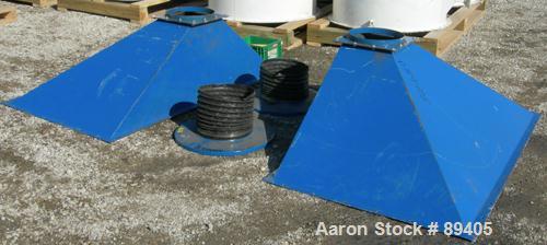 USED: Torit downflo cartridge type dust collector, model DFT3-48.  9,120 square feet filter area, 6,100-37,800 CFM range.  Carbon steel housing measures 160"  x 48" x 57" straight side.  (24) cartrid...