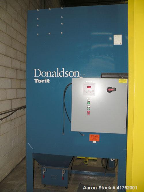 Used Torit Downflo II Cartridge Type Pulse Jet Dust Collector, model DFT3-6, carbon steel. 1140 square feet filter area, nominal airflow range 760-4.720 cfm. Carbon steel housing measures 40" x 65" x...