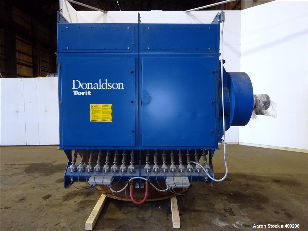 Used Torit Dalamatic Dust Collector, Model DLMC 2/5/15, Carbon Steel.