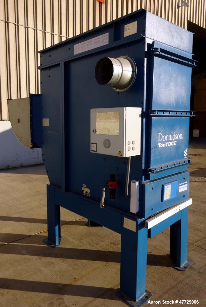 Used Donaldson/Torit DCE 2000 Series Dust Collector, Model F2012V, Carbon Steel