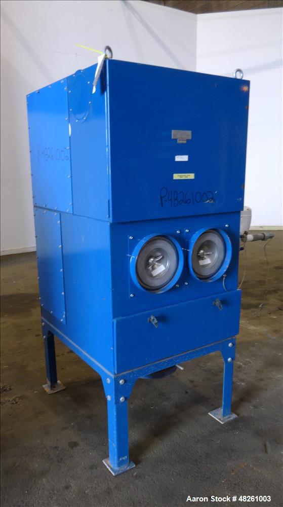 Used Torit Donaldson Downflo Filter Cartridge Dust Collector, Model SDF 2, Carbon Steel. Approximate 206 Square Feet. Approximate 200 - 600 CFM range. Mounted on 4 legs. Serial# IG465280.