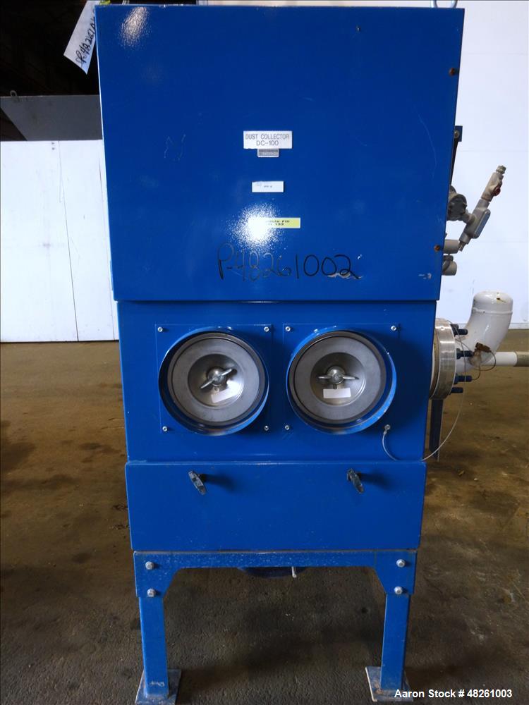 Used Torit Donaldson Downflo Filter Cartridge Dust Collector, Model SDF 2, Carbon Steel. Approximate 206 Square Feet. Approximate 200 - 600 CFM range. Mounted on 4 legs. Serial# IG465280.