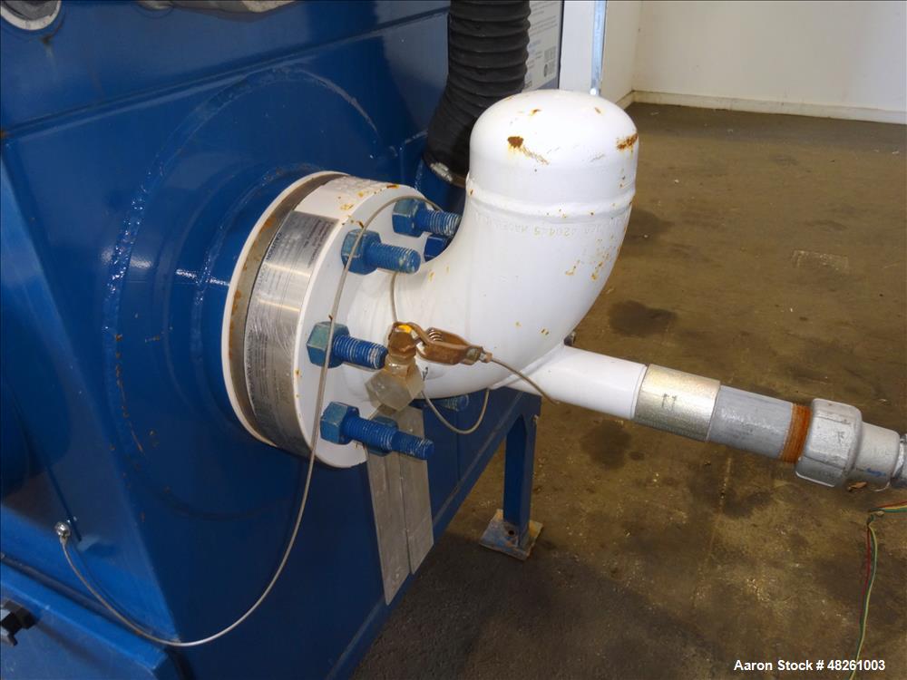 Used Torit Donaldson Downflo Filter Cartridge Dust Collector, Model SDF 2, Carbon Steel. Approximate 206 Square Feet. Approximate 200 - 600 CFM range. Mounted on 4 legs. Serial# IG465280.