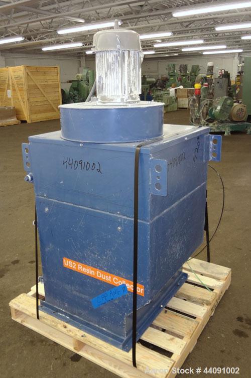 Used Torit TD Cartridge Type Dust Collector, Model TD 486, 540 Square Feet Filter Area, Carbon Steel. Approximately 700-1500 cfm. Side access door. Requires cartridges. Includes a 5hp, 3/60/230/460 v...