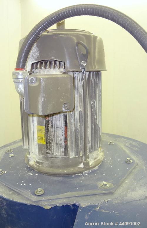 Used Torit TD Cartridge Type Dust Collector, Model TD 486, 540 Square Feet Filter Area, Carbon Steel. Approximately 700-1500 cfm. Side access door. Requires cartridges. Includes a 5hp, 3/60/230/460 v...